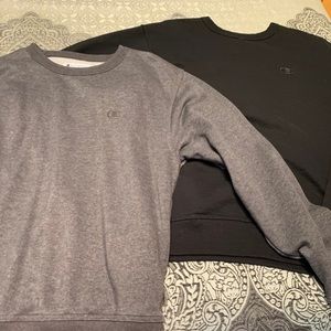 2 champion hoodies